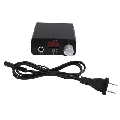 Tattoo Netzteil Professionelles LCD Digitaldisplay Tattoo Zubehör Einfache Bedienung Mini Fußpedal