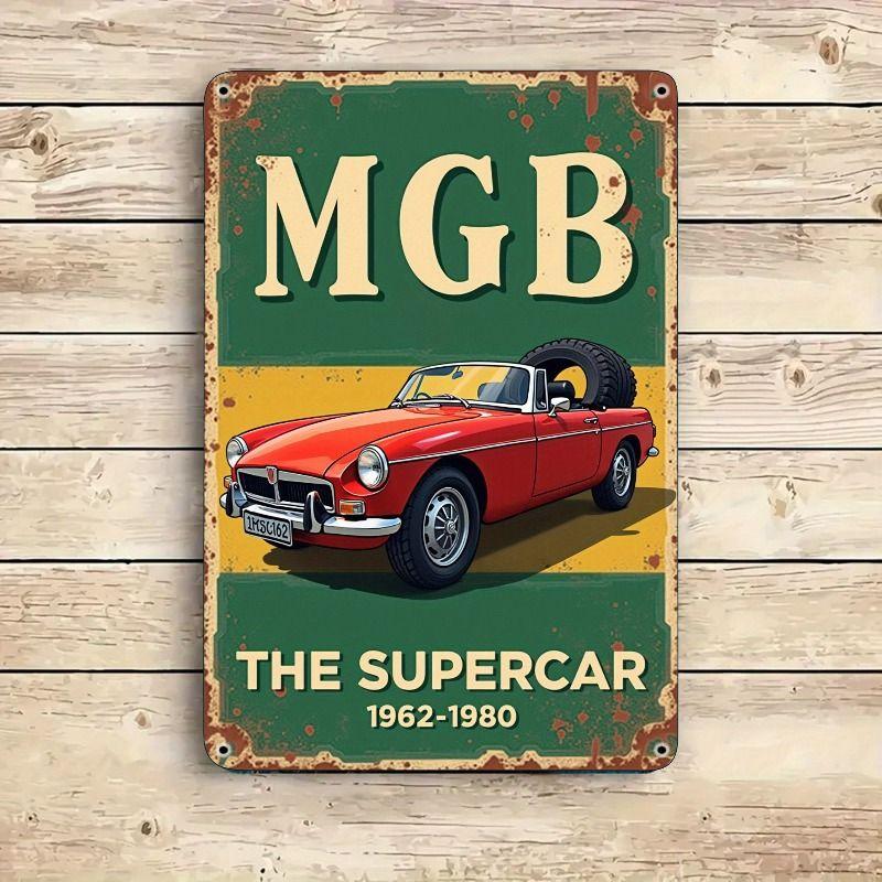 Automotive Metal Decorative Painting for Garages & Auto Shops