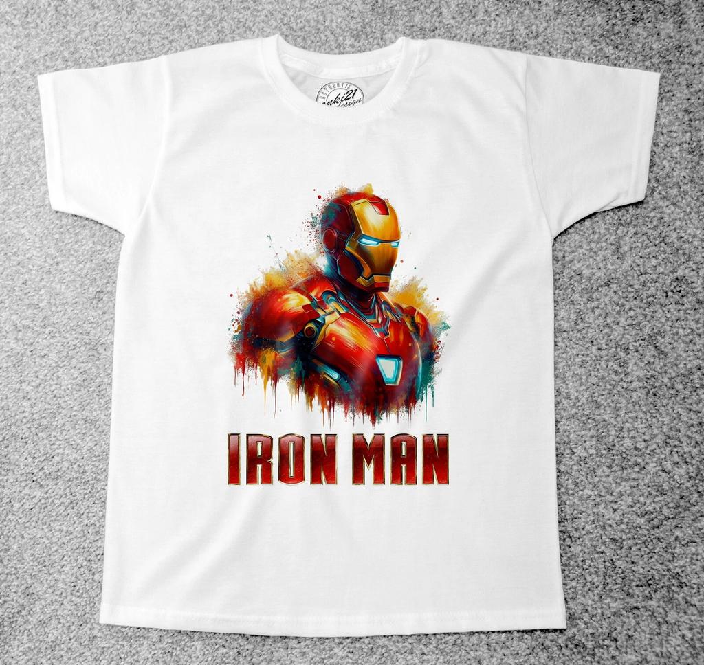 Marvel Avengers Iron Man 004 Childrens/Kids Adult t shirts/t-shirts
