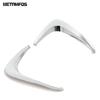 For Toyota Prius 2016 2017 2018 Chrome Fog Front Light Lamp Eyelid Eyebrow Foglight Strip Trim Exterior Accessories Car Styling