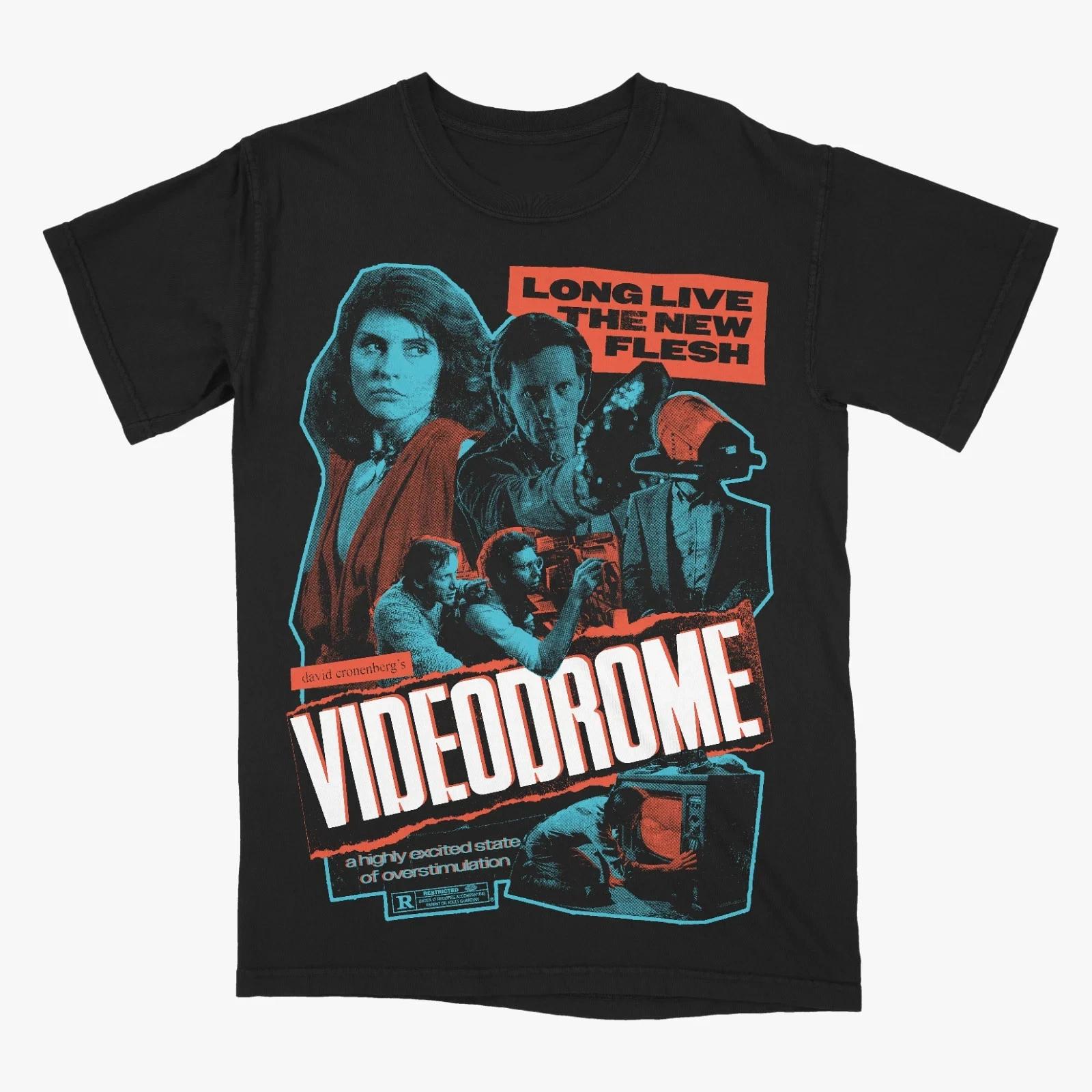 Videodrome Long Live The Flesh Cotton T -Shirt L