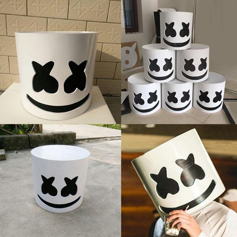 Maschera Marshmello per Halloween Cosplay Festa Accessorio Costume
