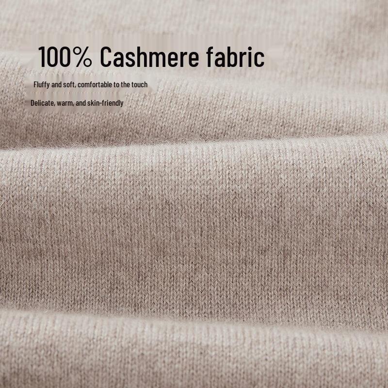 HLA Men's Cashmere Blend Crew Neck Pullover Sweater