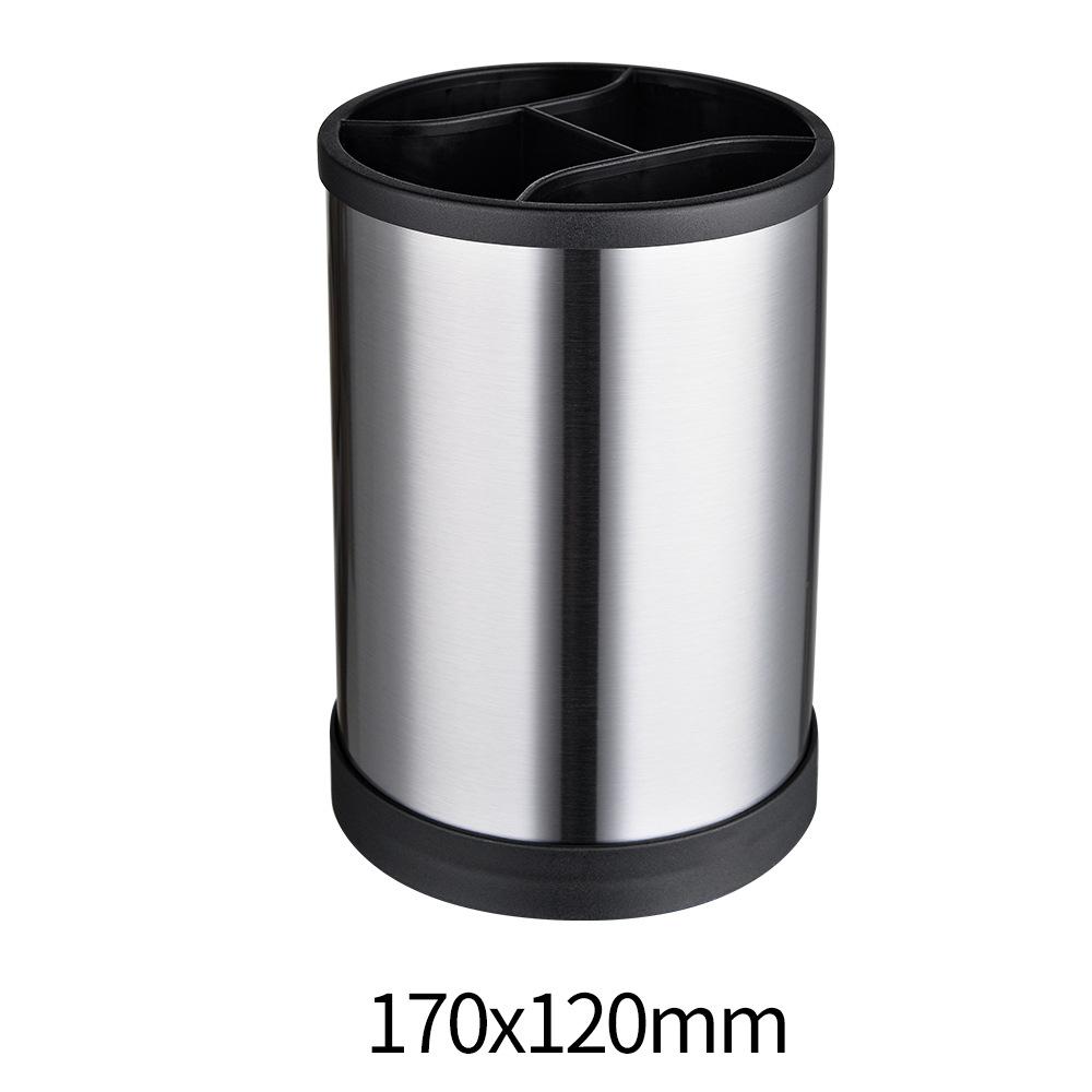 360° Rotation Utensil Holder Multifunctional Storage Bucket Fork Storage Rack Chopsticks Cage Kitchen Accessories Organizer