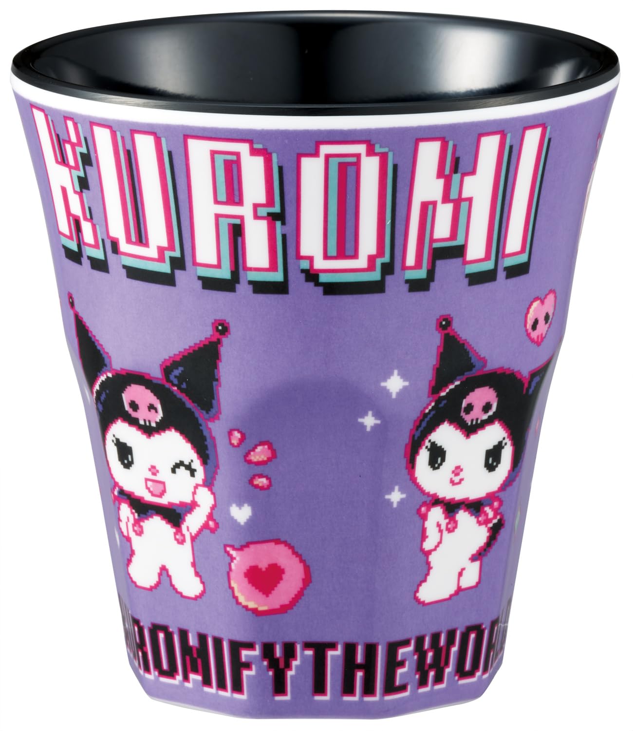 Стакан-поильник для Sanrio Kuromi, 270 мл, Меламин, Дети, Мир, MTB2-A