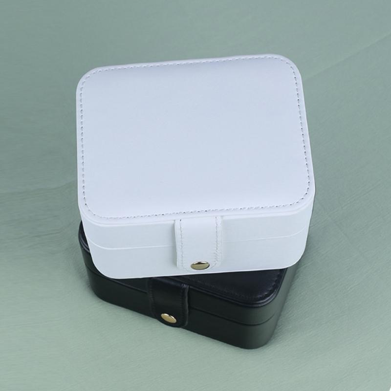 Mini Jewelry Organizers Soft PU Material Jewelry Storage Organizers Jewelry Storage Box Drawers Jewelry Box for Earrings