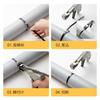SCITOOLS Stainless Steel Cable Tie Tightening Tool, Cable Cutter, Automatic Cutting Tool, Binding Machine, Stainless Steel Band Tightening Tool, Fits
