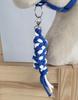 Hobby Horse Rope Lead - White and Blue