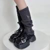 Knit Winter Warm Leg Warmers Long Socks Boot Cuffs Knit Leggings Stockings Hollow Out Knee Warmers Sleeve