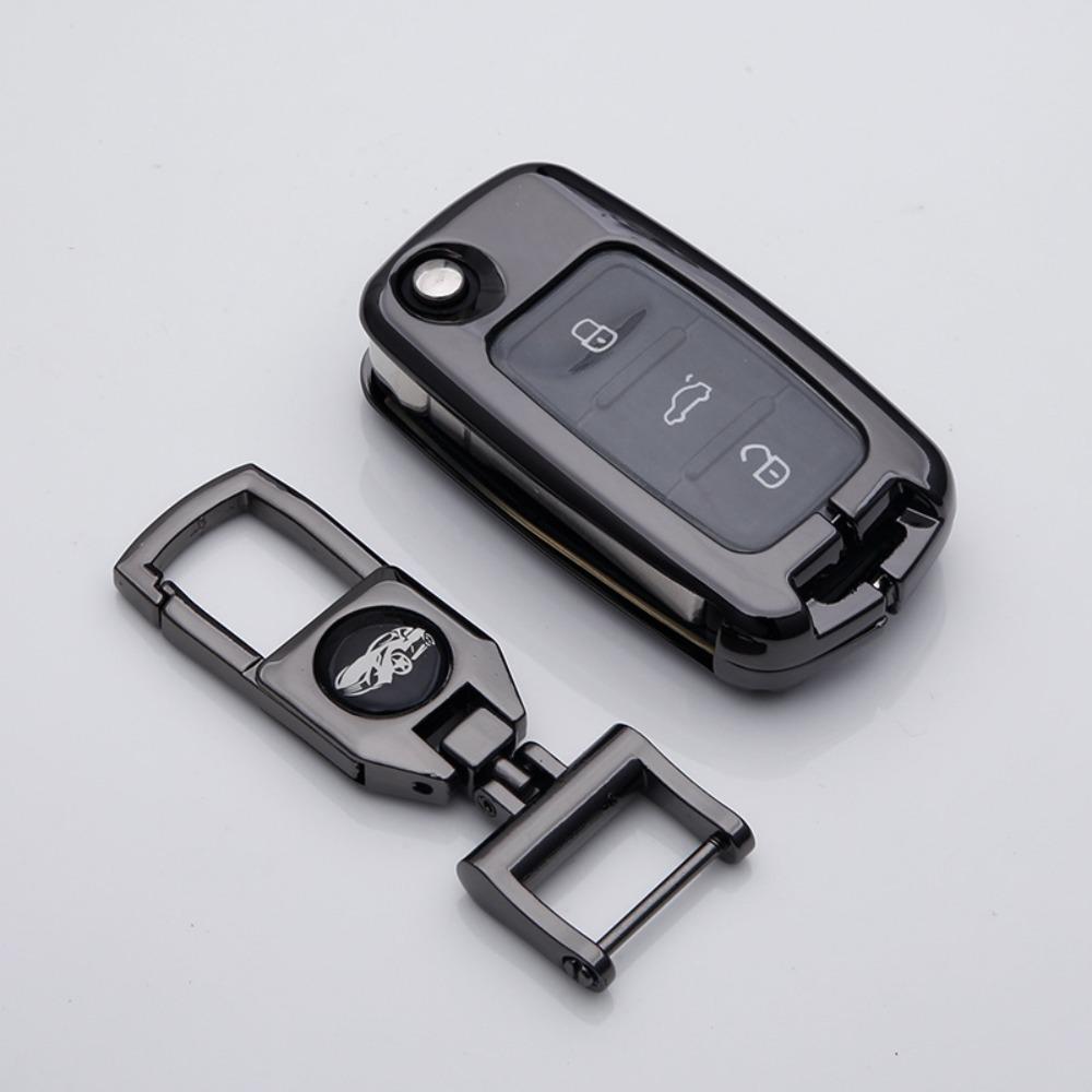 Premium for VW Key Case Full Wrap for Lavida Sagitar Bora Passat Lamando Santana Auto Accessories