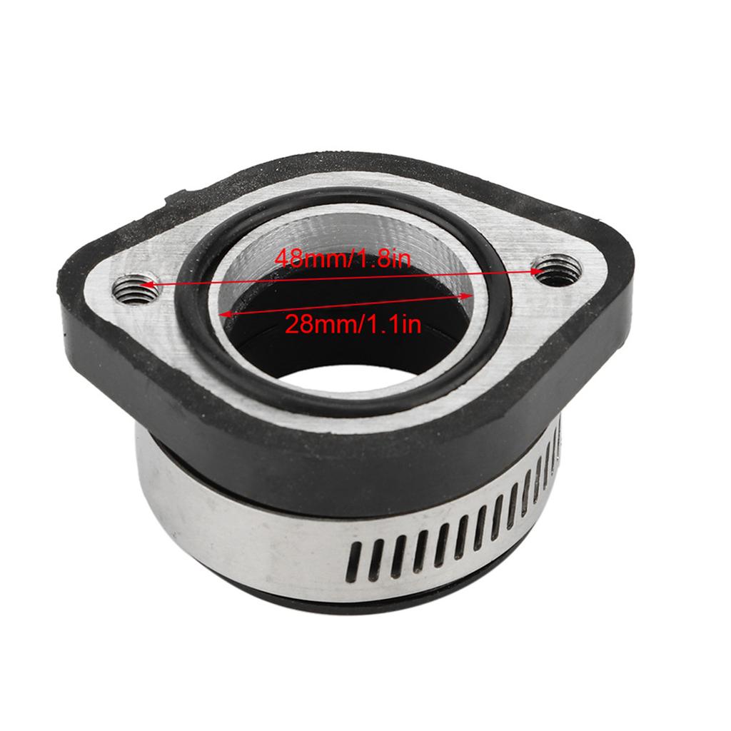 Motorcycle Carburetor Rubber Intake Manifold Joint Boot Fit for VM24