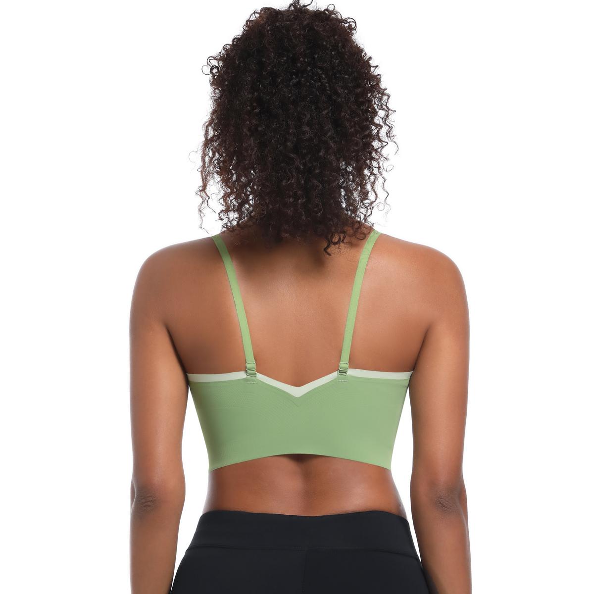 Nessaj Женский Спортивный Йога Бюстгальтер Высокопрочный Фитнес Жилет Быстросохнущий — фото 12