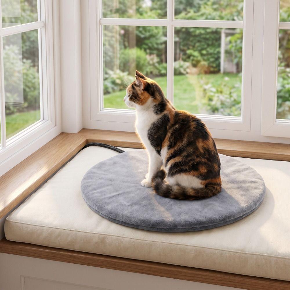9-speed Adjustment Electric Warming Pad Plush Pet Electric Blanket Cat Heating Mat Pet House