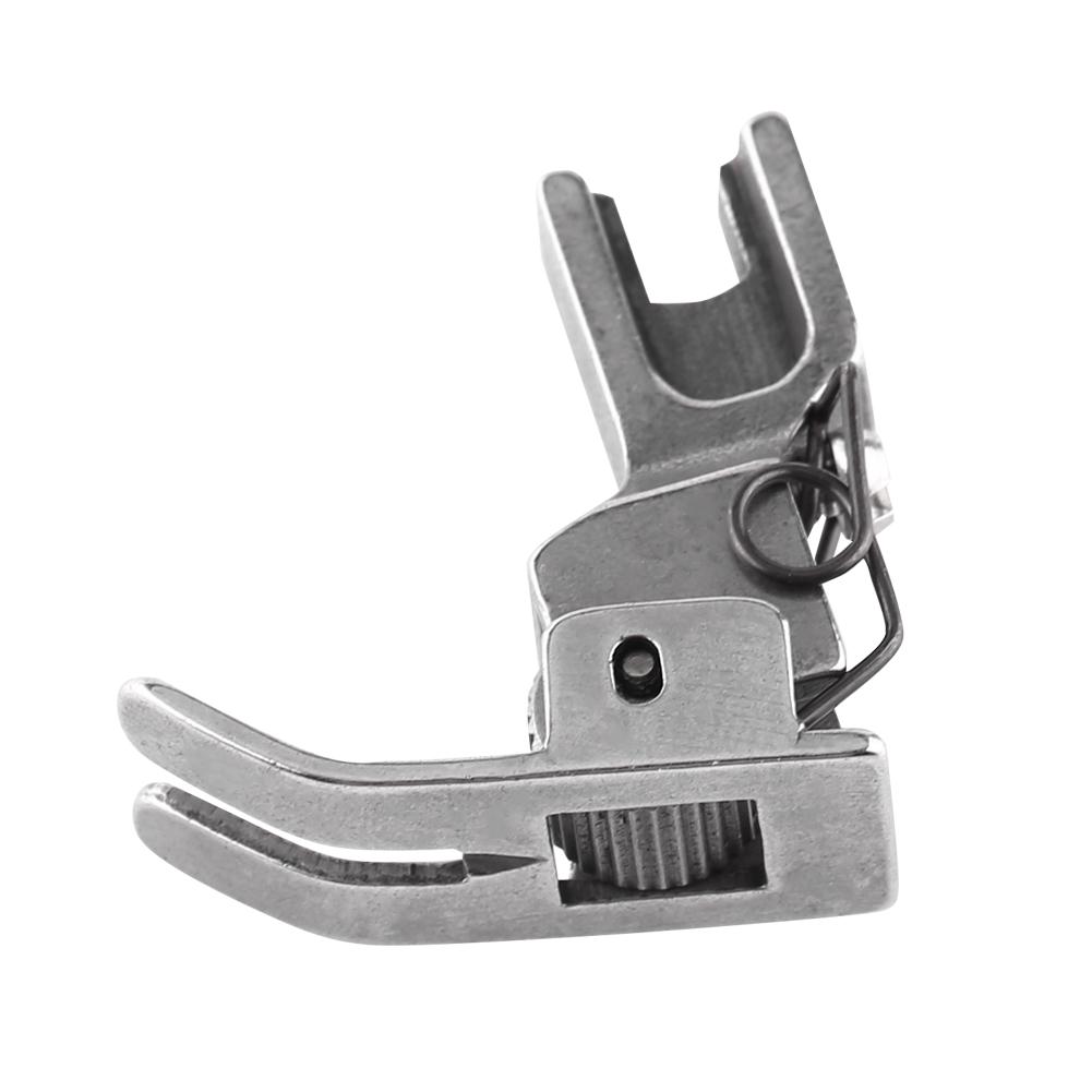 Industrial Flat Bed Sewing Machine Part Durable Steel Roller Presser Foot For Thick Fabric