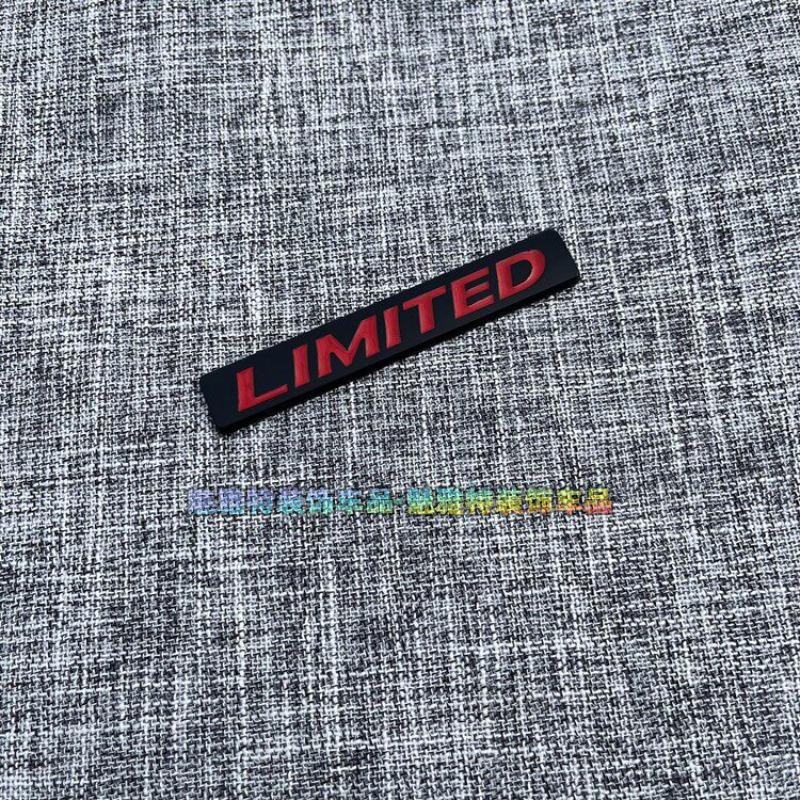 Suitable for Metal LIMITED Modified Car Logo Sticker Limited Edition Car Body Decoration Label Side Label Tail Label