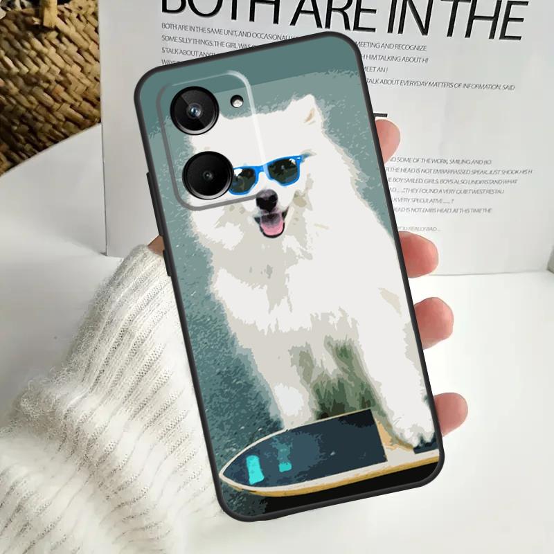 Samoyed Puppy For Realme 15 Pro 10 11 12 13 14 Pro Plus C67 C65 C63 C61 C55 C53 C51 C35 C71 C75 GT7 Case
