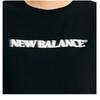 New Balance Short Sleeve Tee Lqj Nbnee2w432 19 Women Blur Graphic Semi Crop Short Sleeve Tee