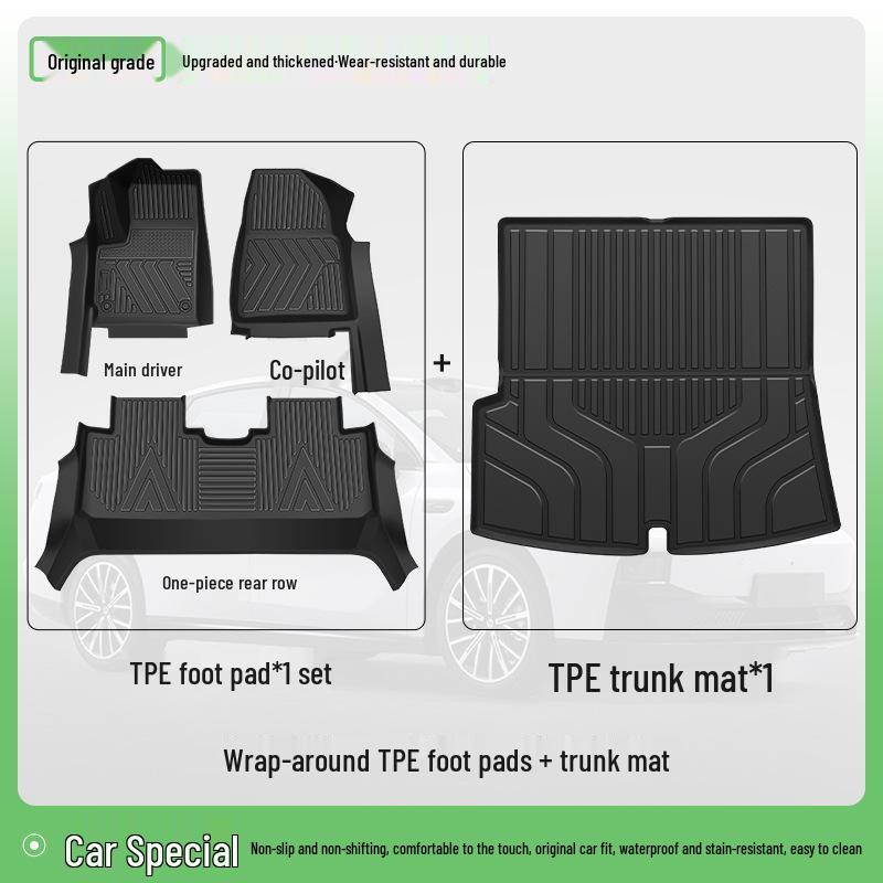 2026 Leapmotor B01 Full Coverage TPE Floor Mats