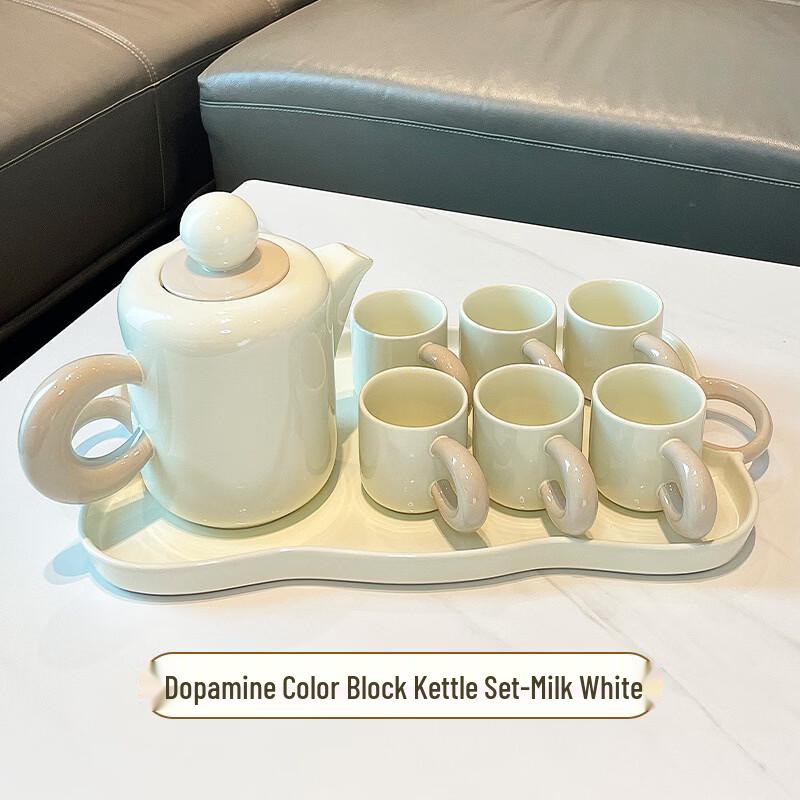 White Porcelain Tea Set Gift Box