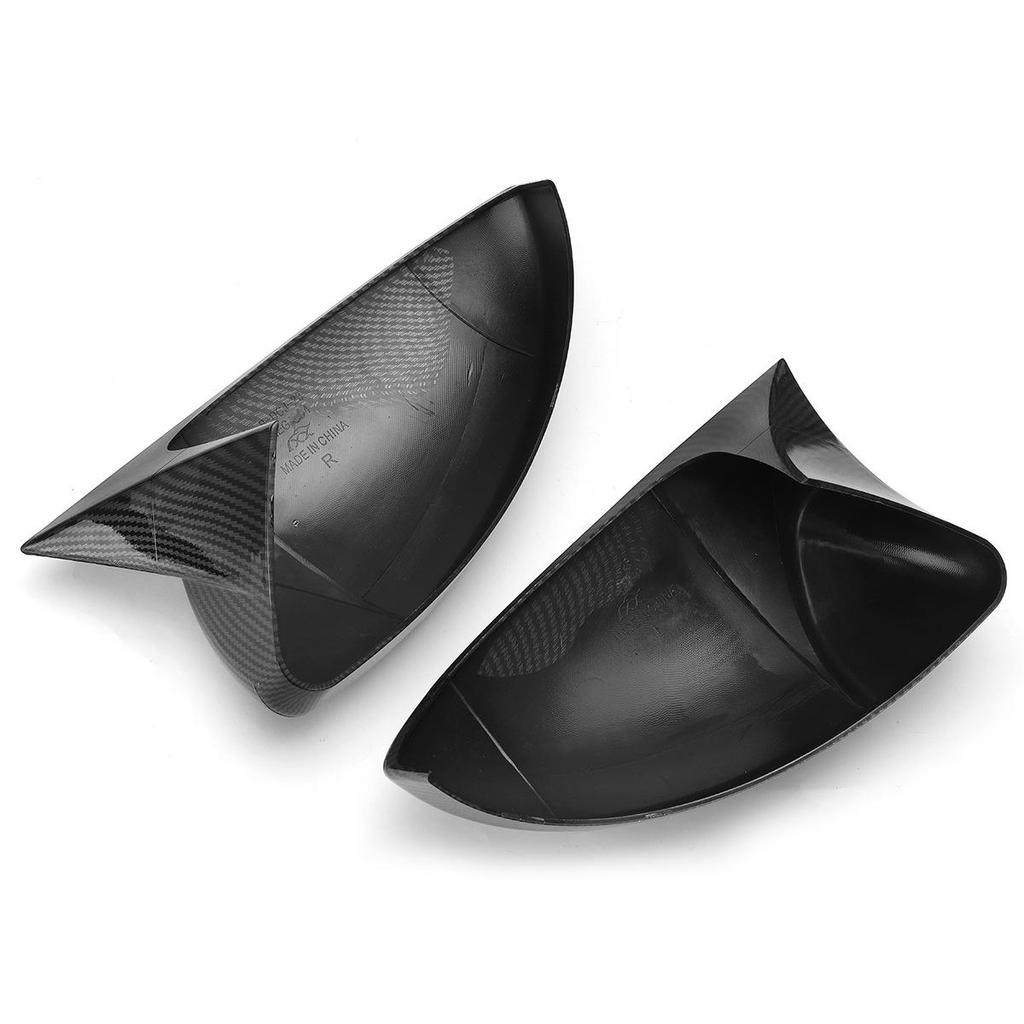 Glossy Black Rearview Mirror Cover for Renault MEGANE 4 (2016-2020) - Adhesive Car Modification Part