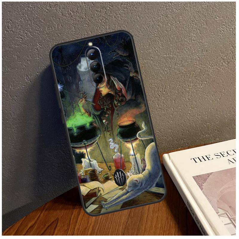 Halloween Wicked Witch Case For ZTE Nubia Red Magic 5G 5S 6 7 Pro 6R 6S 7S Pro Red Magic 8 Pro Phone Back Cover