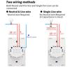 Smart WiFi Touch Switch with Siri Voice Control, Mobile App, RF Remote, and Tone Adjustment