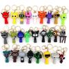 Cartoon Sprunki Keychain Cute Sprunki Oren Raddy Gray Brud Vineria For Men Women Car Bag Pendant Keyring Jewelry Fans Gifts