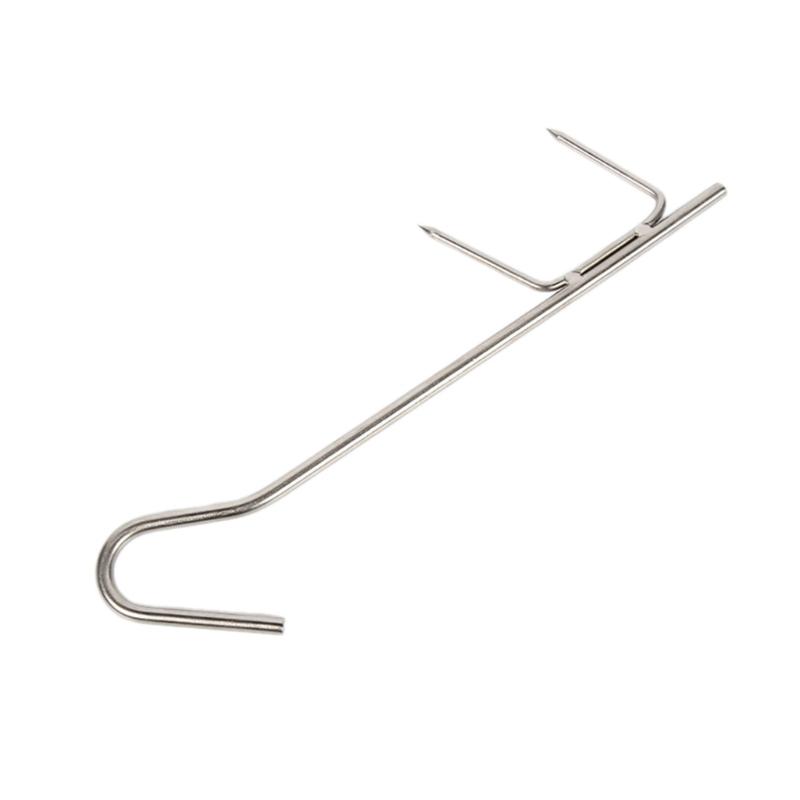 Hooks for Fish Smoking, Fishing Smoking Hooks Set, Stainless Steel Smoking Hooks