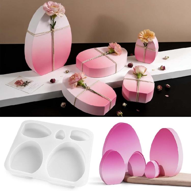 Silicone Mould for Home Easters Candle Flexible Materials Ensures Long Time Use In Crafting