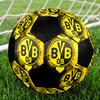 1 pz Pallone da Calcio Borussia Dortmund Taglia 5 Pallone da Calcetto Indoor alla Moda Colorato Gioco in Giardino - Ottimo Regalo per i Fan dello Sport HE15