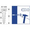 Quick-Mount Cable Holder, Flat Cable Holder Usmp-3 (100 Pcs.)