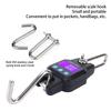 WH-C06 Rechargeable Digital Hanging Scale   Crane Scale Electronic Hook Scale for Home(Black )