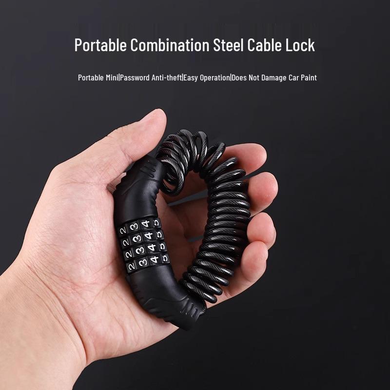 Portable Anti-Theft Lock: Mountain Bike, Motorcycle, Electric Vehicle, Mini Chain Lock
