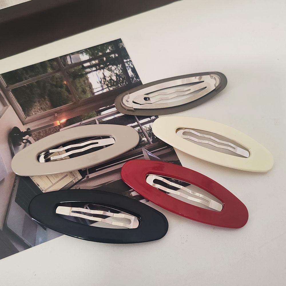 3pc European and American Solid BB Hairpin Hair Side Clips Simple Easy Matching Korean Hair Accessories Headwear for Girls Women