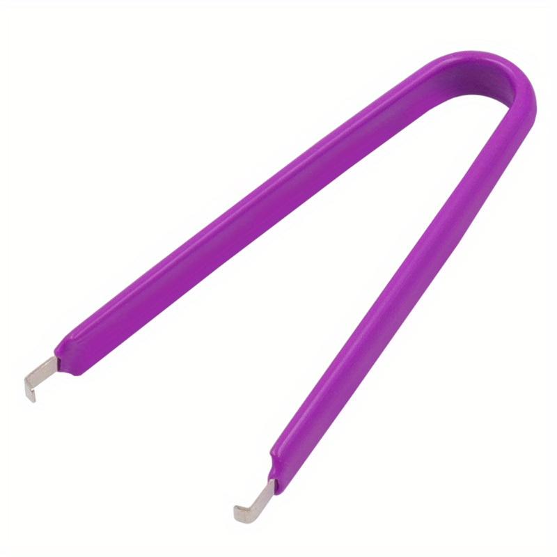 

Извлекатель микросхем U-образный пинцет для ремонта мобильных телефонов Извлечение электронных компонентов микросхем Съемник фиолетовый