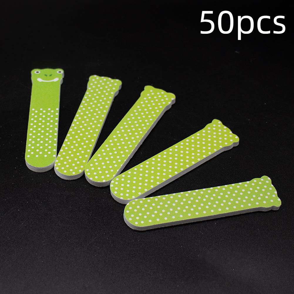 Cute Animals Mini Small Nail Buffer File Sandpaper Finger Tips Buffing File Manicure Salon Tools