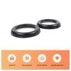 Matte Black Fog Lamp Spot Light Cover Trim For Mitsubishi Triton L200 2015-2018