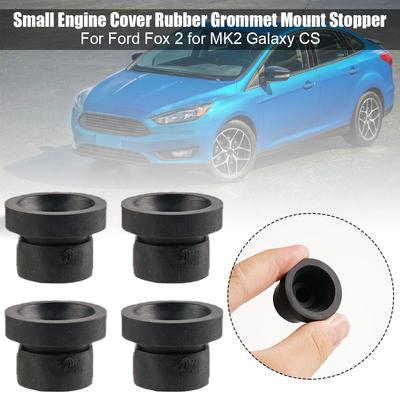 4X gumowa pokrywa silnika przelotka mocowanie bufora korek tulei dla Ford Focus 2 MK2 Galaxy C S Max Mondeo Mk4 4 maski silnika uszczelki