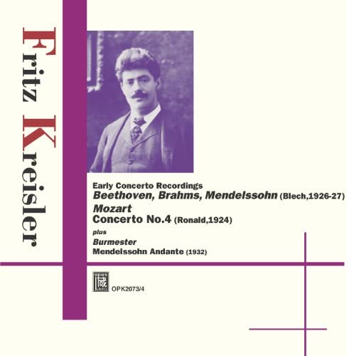 

CD VIOLIN WORKS - Violin Concertos (Beethoven, Brahms OPK2073 Japan ObiClassical Used