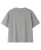 Opeunyadeu(Owai) Metal Logo Crop Tee - Melange