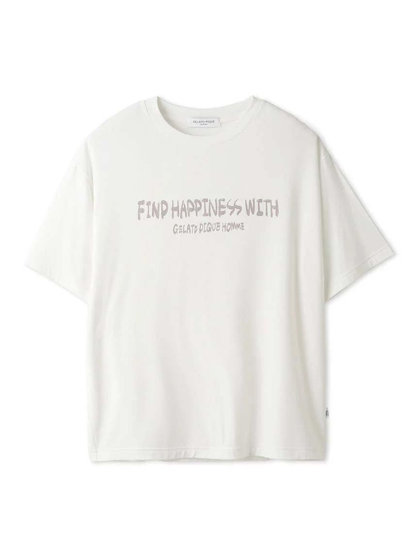 

HOMME Message Logo [Gelato Pique] One-Point T-Shirt