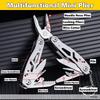 Taschen Mini-Zange Messer Schraubendreher Klappbar Kleines Multitool Öffner Nagelfeile Präzisionszange Handwerkzeuge Outdoor Notfallwerkzeug