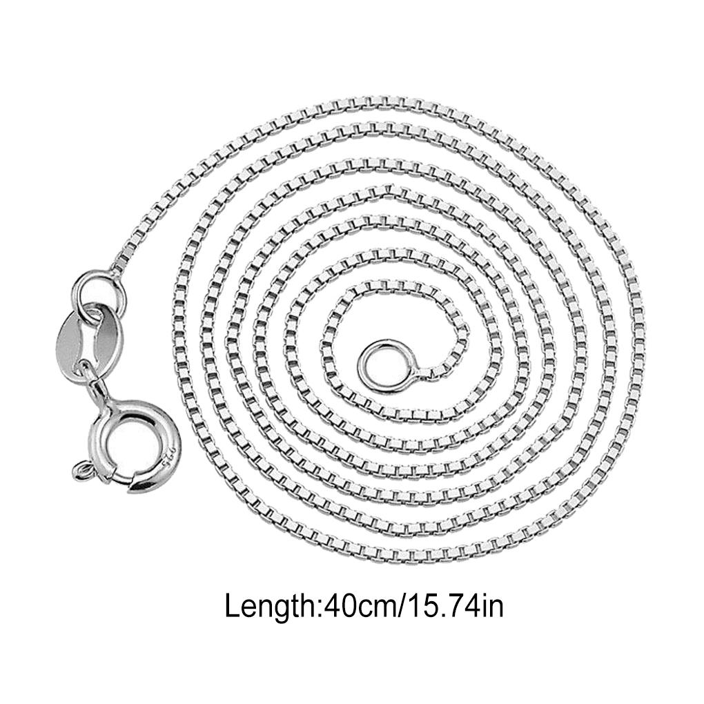 Woman Necklace Copper Chains Fashion Collarbone Decor Birthday Ladies Plated Silver Jewelry Neck for Dating Jewelries