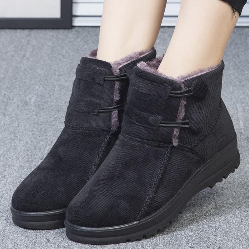 

модные зимние женские сапоги мягкие туфли женские туфли на платформе для женщин плюшевые теплые сапоги для женщин модные меховые зимние ботинки Botas Mujer 35 кофейный