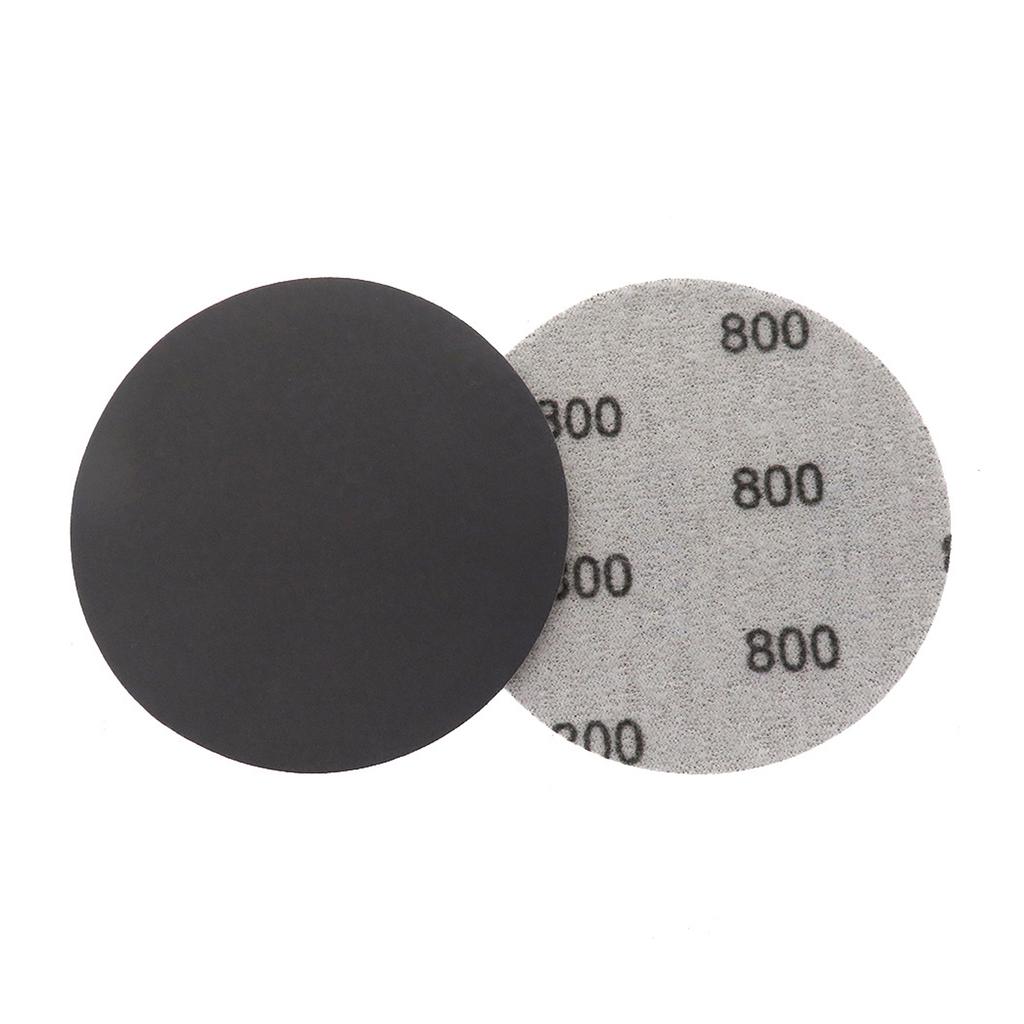 30PCS Wet Dry Sandpaper Discs High Efficiency Grinding Quick Change Backing for Paint Wood Metal Surfaces Wood Polishing