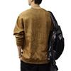 Autumn Trendy Brand Full Of Suede Men'S Sweater American Heavy Bottoming Shirt Autumn And Winter Loose Large Size Long-Sleeved Top