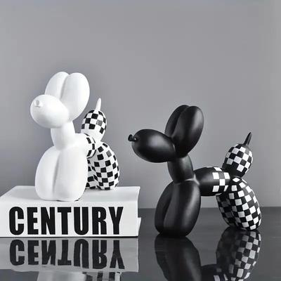 Miniso Fashionable Creative Balloon Dog Decoration Animal Home Living Room Desktop Decoration Cute Decoration Home Decoration