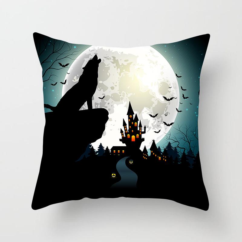 Pillow Covers Halloween Day Home Sofa Cushion Covers Office Supplies
