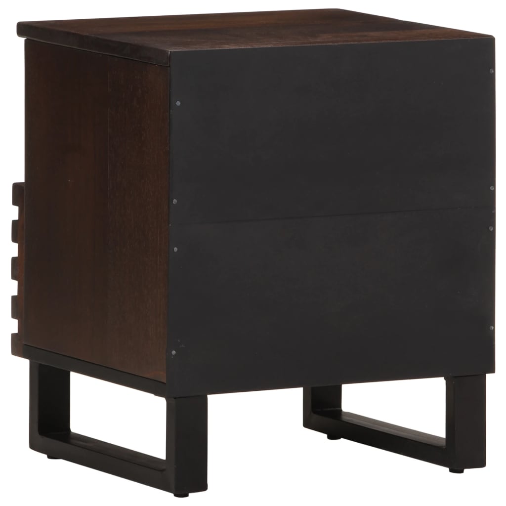 Nightstands (2 pcs) 40 x 34 x 46 cm Solid Mango Wood
