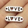 Letter Plate Connectors Alphabet A-Z Antique Bronze Zinc Alloy Jewelry Making Craft Parts DIY Connect Parts